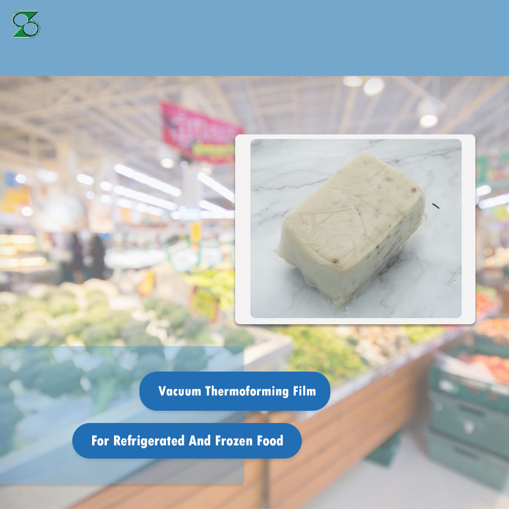 15309 application card: vacuum thermoforming film for refrigerated and frozen food
