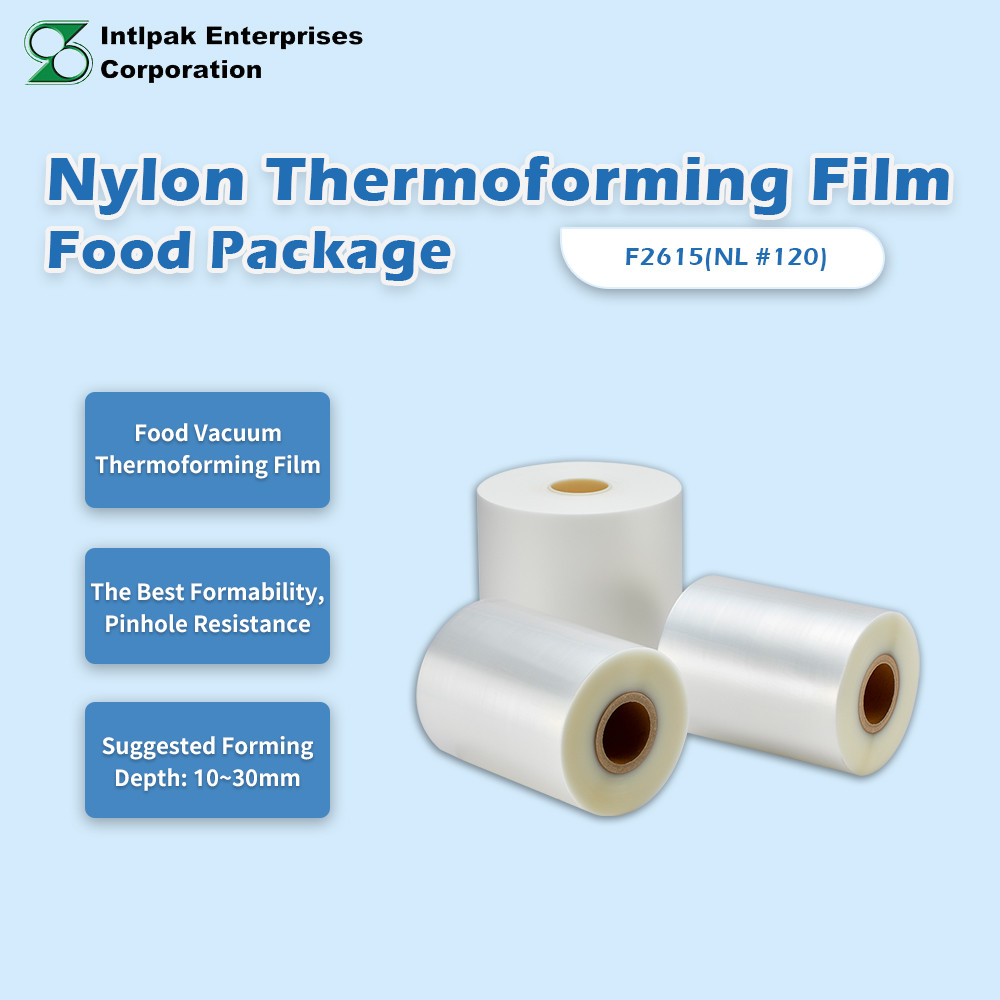 F2615 Nylon Thermoforming Film specification card, NL 120 micron