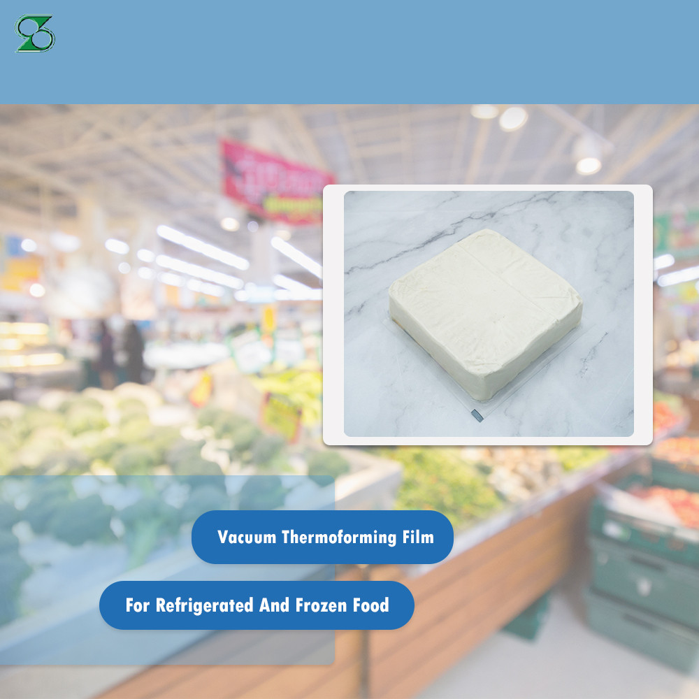 F2624 application card: vacuum thermoforming film for refrigerated and frozen food