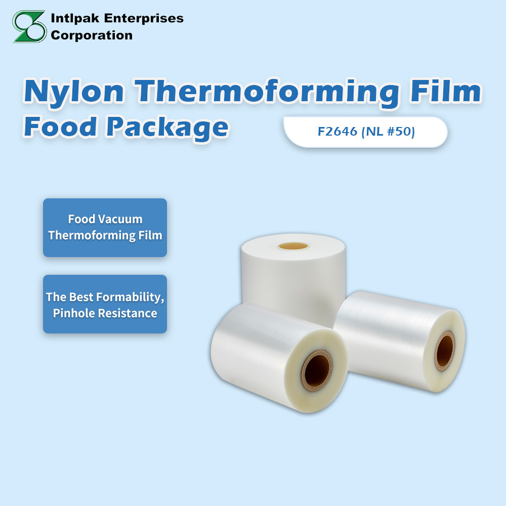 F2646 Nylon Thermoforming Film specification card, NL 50 micron