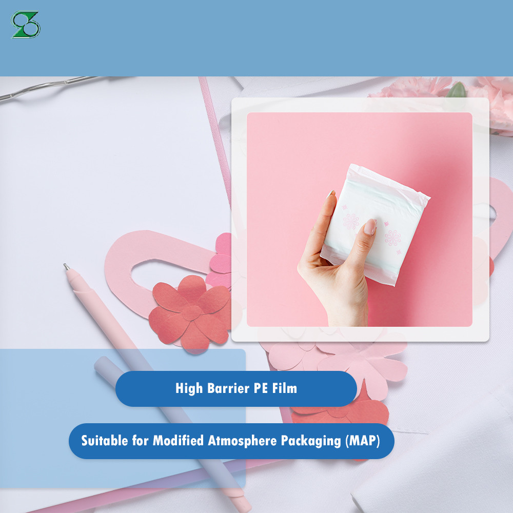 F1249 application card: high barrier PE film suitable for modified atmosphere packaging