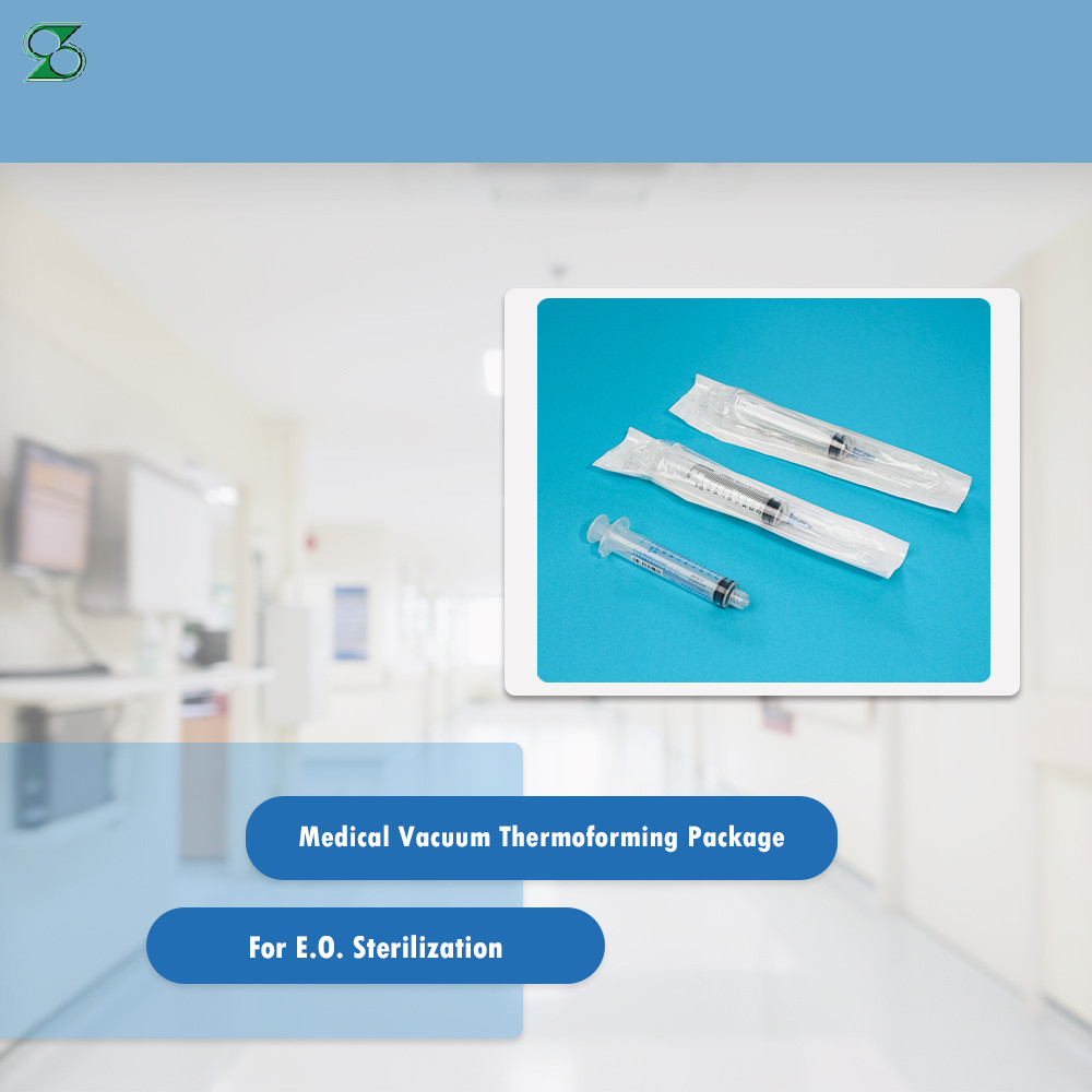 F2703 application card: medical vacuum thermoforming package for E.O. sterilization