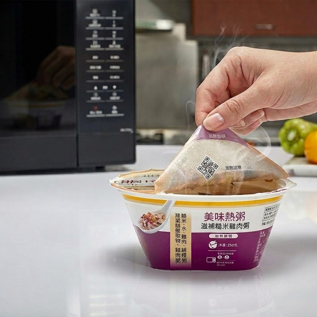 Easy Peel Film for Retort Food F45A5, 50 micron EO-RCPP lidding film
