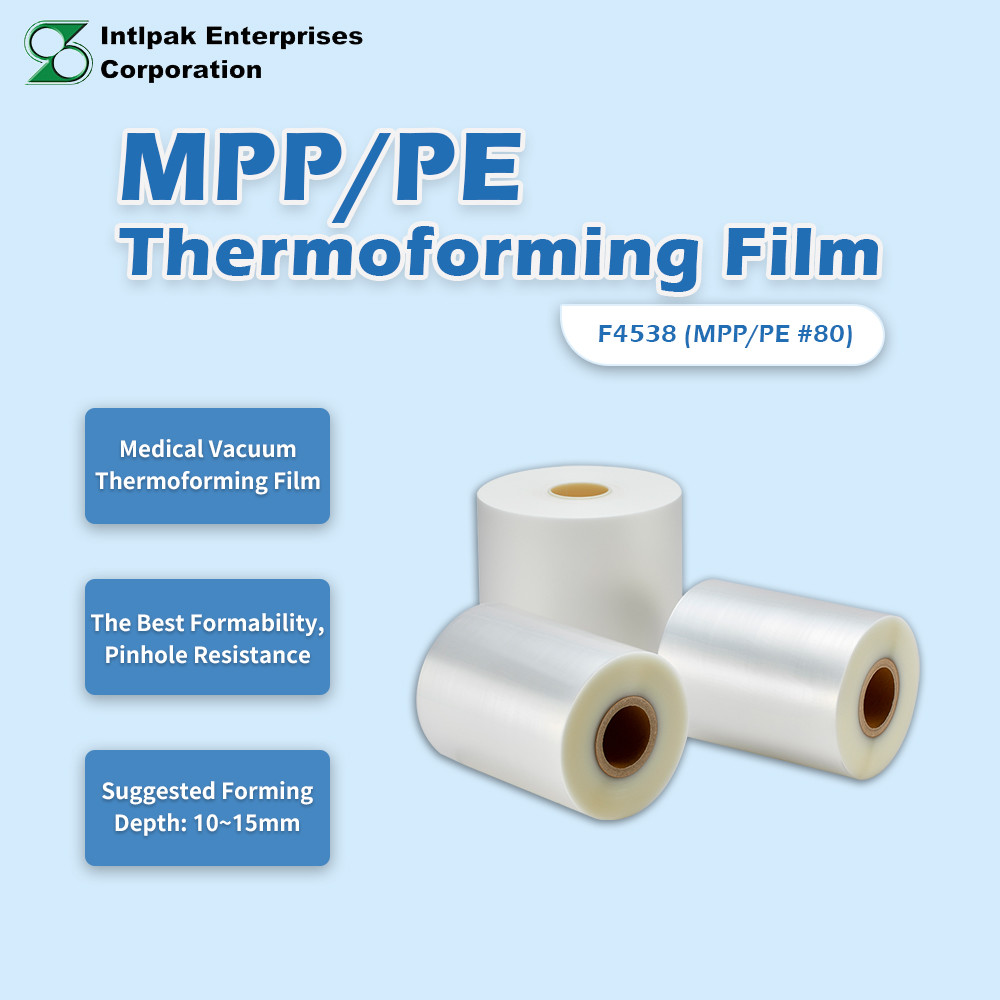 F4538 MPP/PE Thermoforming Film specification card, MPP/PE 90 micron